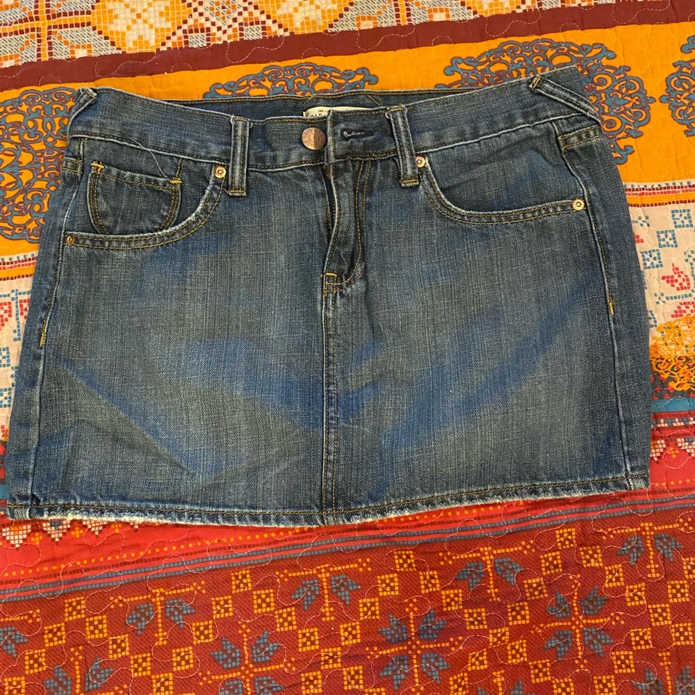 Old Navy Jean mini skirt